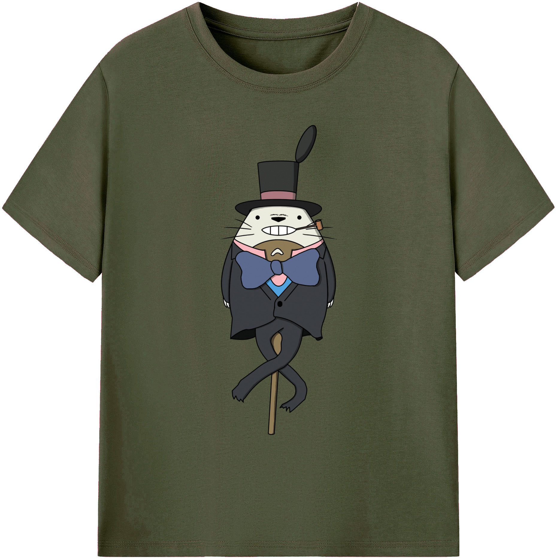 （画像用） となりのトトロ 草壁メイ 草壁サツキ My Neighbor Totoro Satsuki Kusakabe Mei Kusakabe 綿100％ メンズ半袖Tシャツ｜肌触りやわらか＆通気性